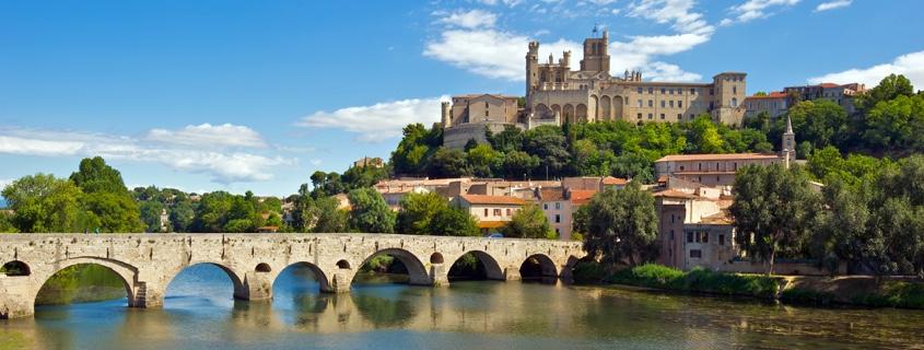 Be ziers et le pont vieux